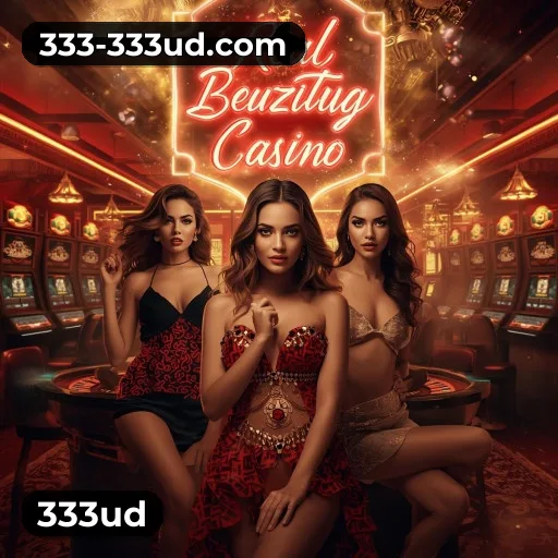 333ud App home screen with mobile slots and casino categories